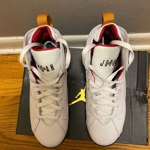 Gently Used only once!  Air Jordan Retro 7 Size 6.5 Y